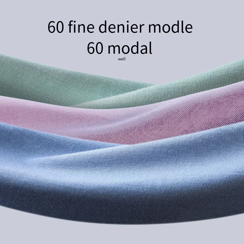 4-piece Set of Men's Underwear Summer Modal Seamless Thin Section Breathable Personality Briefs Trend Men Sexy Under Wear