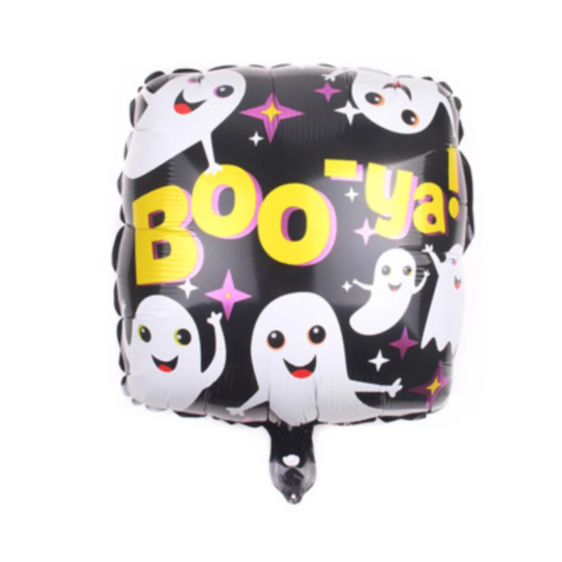 Набор алюминиевых шаров для Хэллоуина тыква Флюоресцентный шар в виде кошки