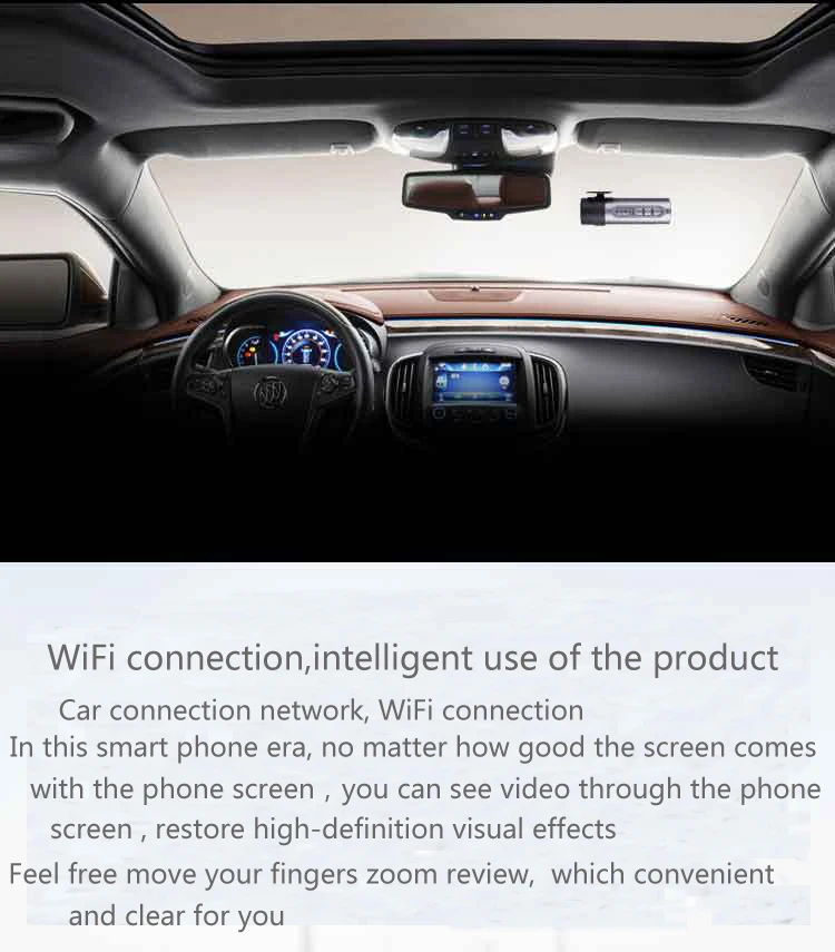 Dash Cam мини wifi Автомобильный видеорегистратор камера цифровой регистратор видео рекордер DashCam Авто видеокамера беспроводной dvr приложение монитор автомобиль черный ящик