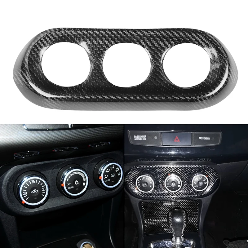 

Center Console Control A/C Button Panel Cover Trim for Mitsubishi Lancer Evolution EVO X M7 2008-2015 Carbon Fiber