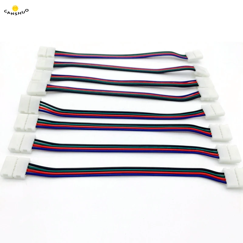 5 шт. 4 Pin коробка передач с разъем мужской/женский Светодиодные ленты иглы Разъем