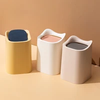 desktop trash can nordic mini office paper basket ins bedroom living room creative cute small trash storage box trash can