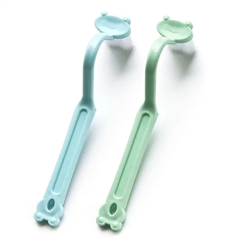 Bathroom artifact frog V-shaped portable plastic toilet cleaning brush scrubber cleaner | Дом и сад