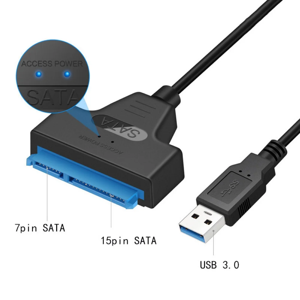 Портативный USB 3 0 до 2 5 дюймов SATA жесткий диск SSD конвертер кабель для ПК ноутбука