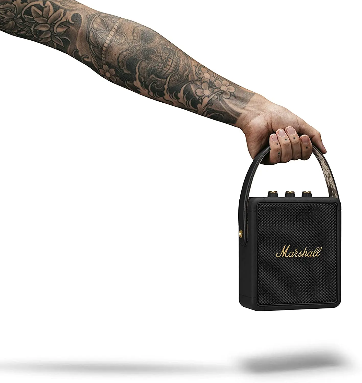 Портативная Bluetooth колонка Marshall Stockwell II черная Водонепроницаемая IPX4 Автомобильная