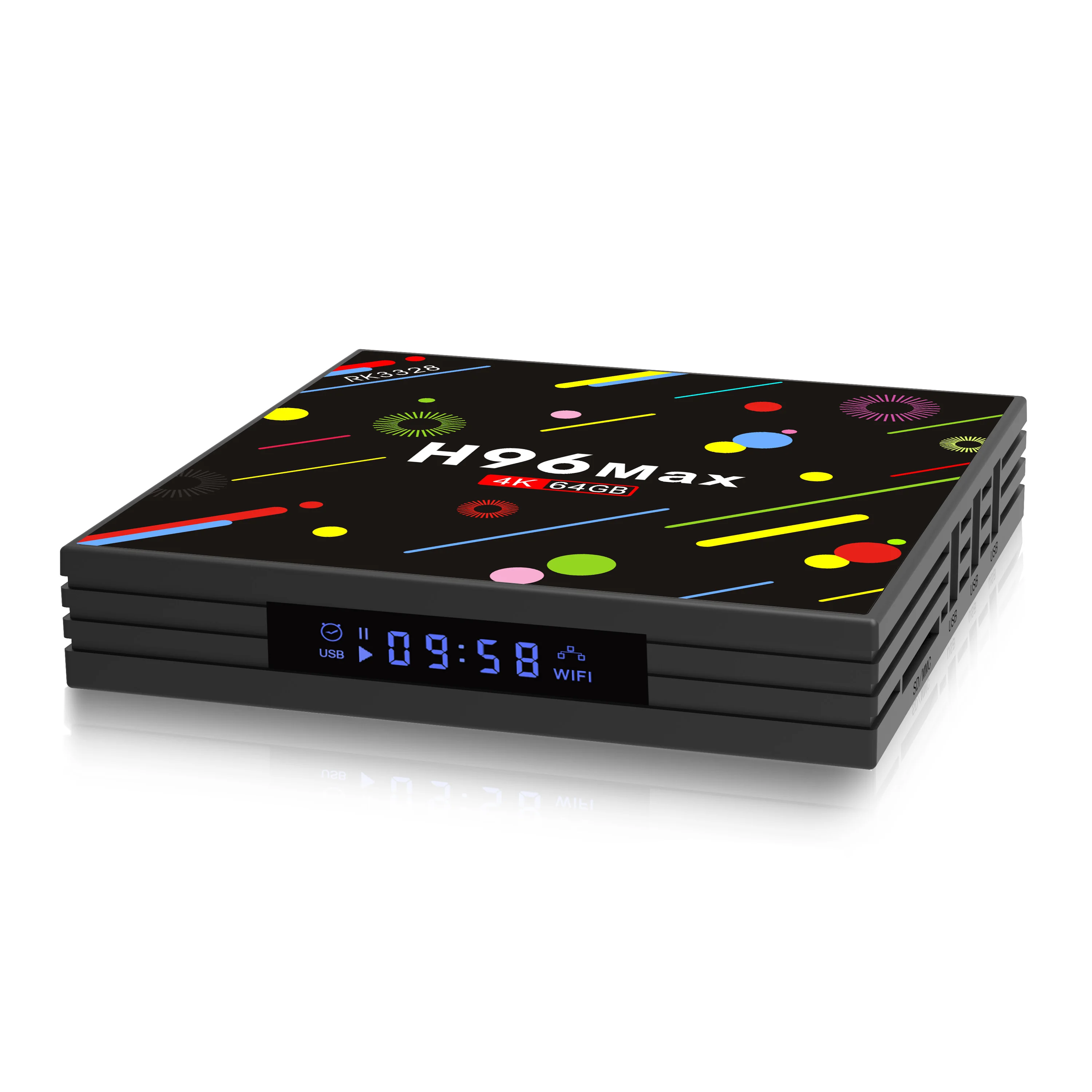 ТВ-приставка HAAYOT H96 MAX + Android 9 0 4G 64G Smartbox телеприставка RK3328 Google Голосовое управление