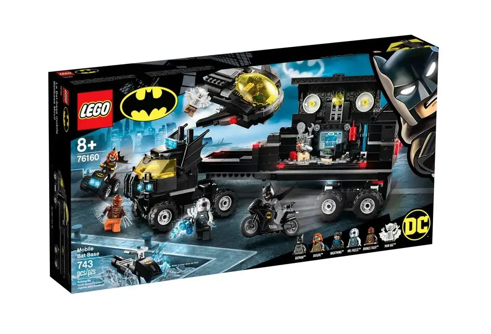 Фигурки Lego batman 76160 mobile bat base отличные игрушки подарок на день рождения для детей 743