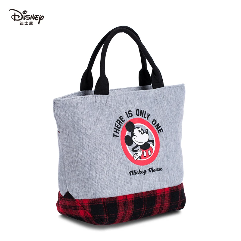 

Женская сумка Disney, Оригинальная вместительная холщовая мультяшная сумка с Микки Маусом, Модная студенческая Портативная сумка для покупок ...