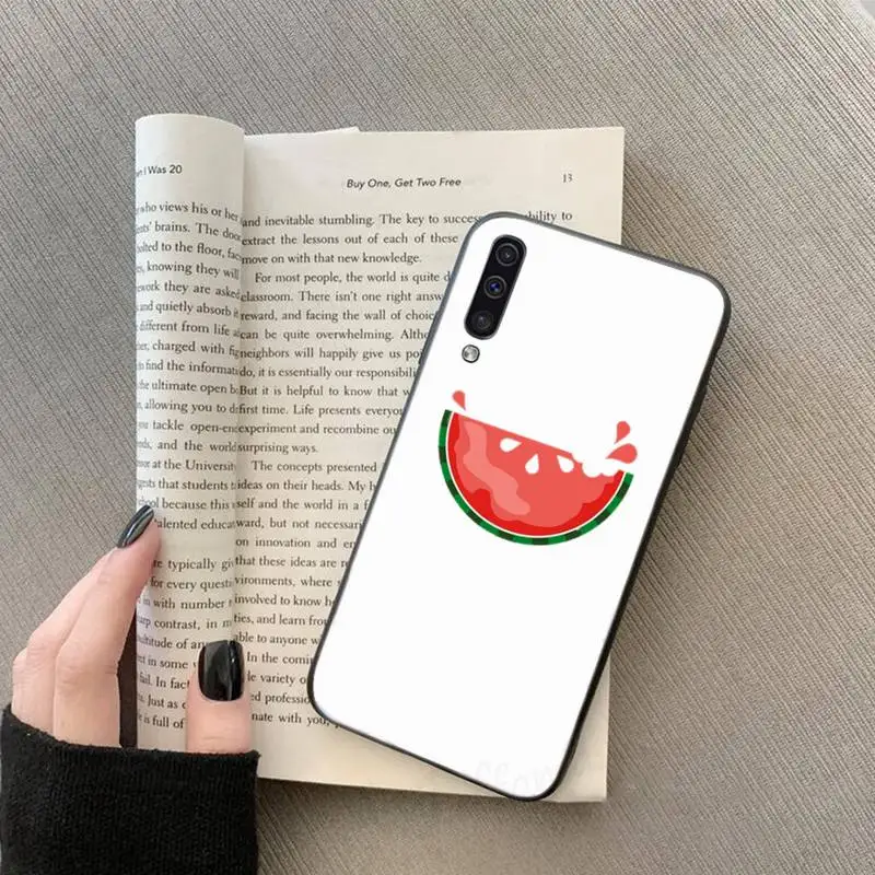 

Summer fruit watermelon Phone Case For Samsung galaxy S 7 8 9 10 20 edge A 6 10 20 30 50 51 70 note 10 plus