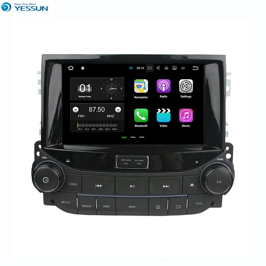 YESSUN Android для Chevrolet Malibu 2013 ~ 2017 Автомобильный навигатор GPS HD сенсорный экран Аудио