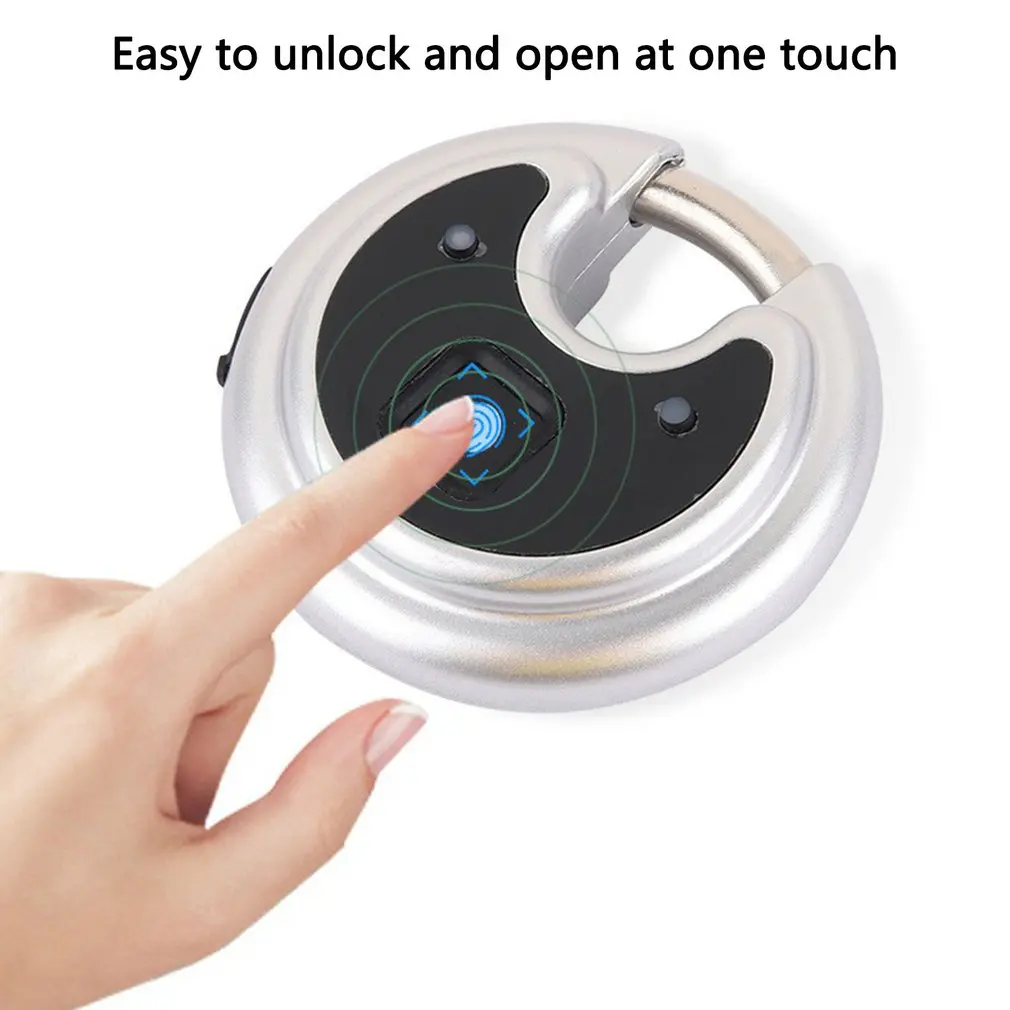 

DF30 Fingerprint Unlocking Smart Lock Fast Identification Usb Charging Waterproof Zinc Alloy Safety Lock