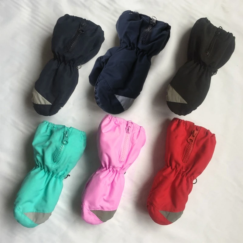 

Warm Windproof Kids Ski Gloves Anti-slip Winter Snowboard Long-sleeved Mitten