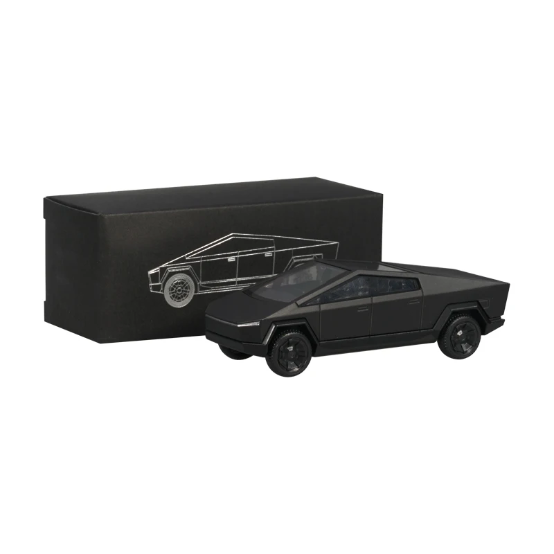 

1/64 Xcartoys Tesla Cyber Pickups черная модель автомобиля