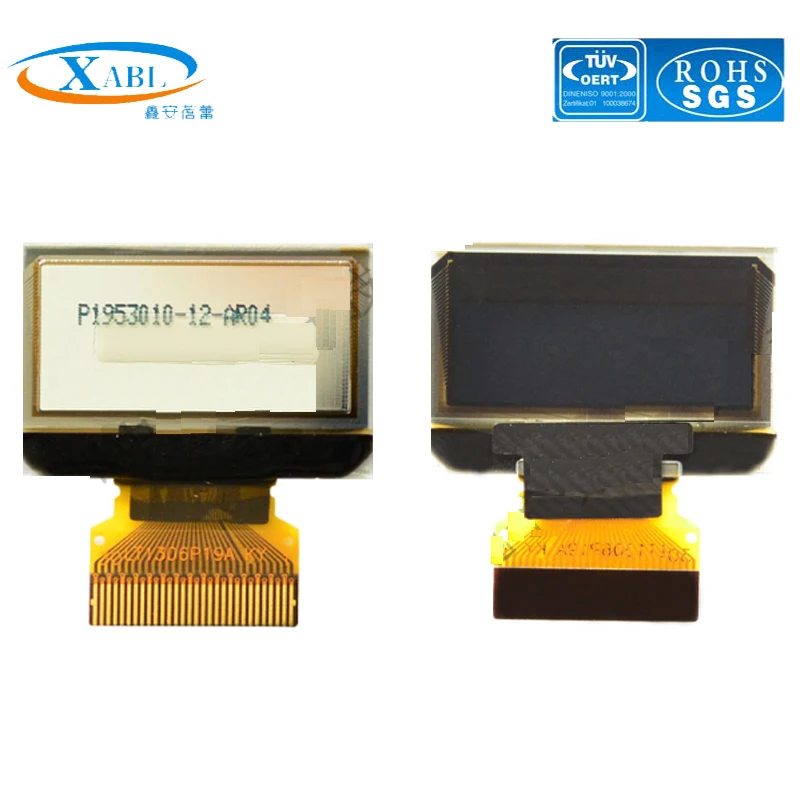 

XABL 0.96 Inch OLED Module Resolution 128*64P OLED Display Module 8-bit SPI IIC ssd1306 Driver 30pin