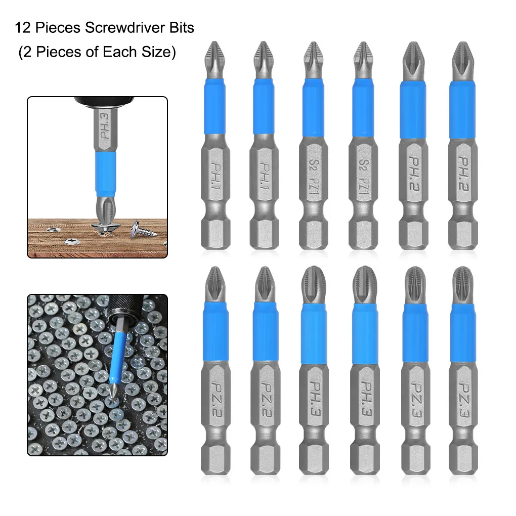 

Нескользящая насадка для отвертки 50 мм PH1/PZ1/PH2/PZ2/PH3/PZ3, сверло из легированной стали, высокое давление, ремонт, шлицевые ударные рабочие ручны...
