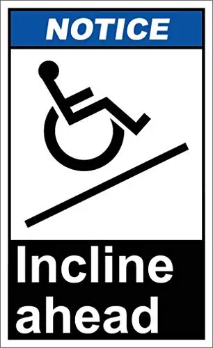 

Retro Vintage Style Metal Sign Wall Decor 8x12,Incline Ahead,Quote Metal Signs Vintage Man Cave Garage Sign Bar Sign Vintage Chi