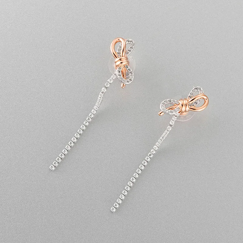 Женские очаровательные серьги PANDOO оригинальные из стерлингового серебра с