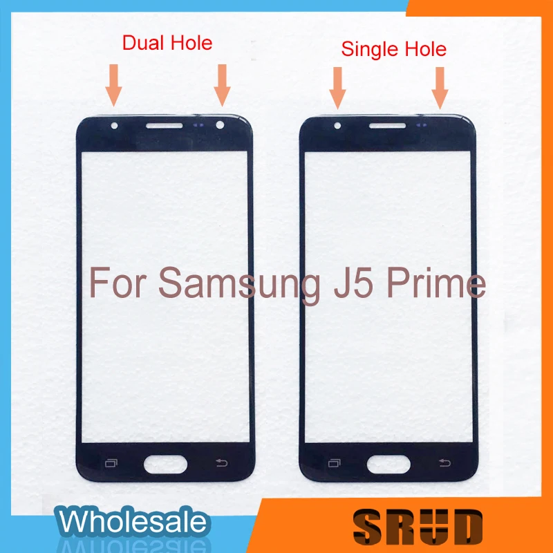 10Pcs LCD Front Outer Glass With OCA Laminated For Samsung Galaxy J5 Prime G570 G570F Broken Outer Glass Replacement