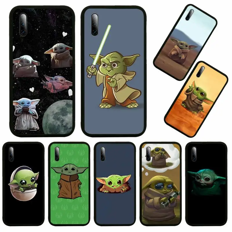 

Cute Lovely Baby Yodae Style Style Phone Case For Huawei Honor View V 5 7 8 9 10 20 30 X S Play Lite Pro Cover