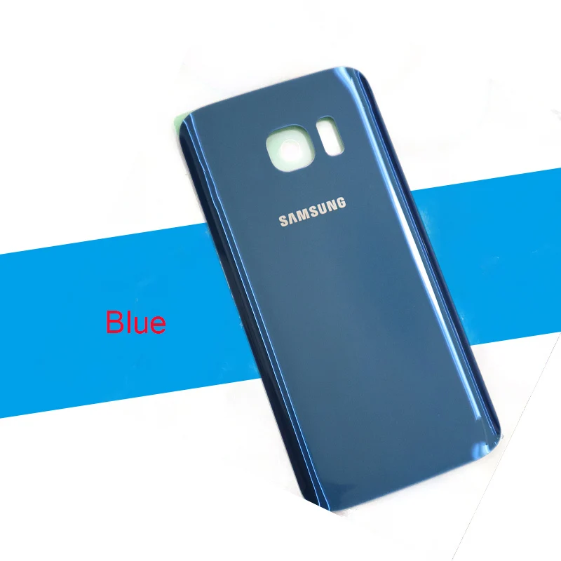 samsung Galaxy S7 G930F/S7 EDGE G935F samsung чехол для батареи Чехол для samsung S7 заднее стекло крышка