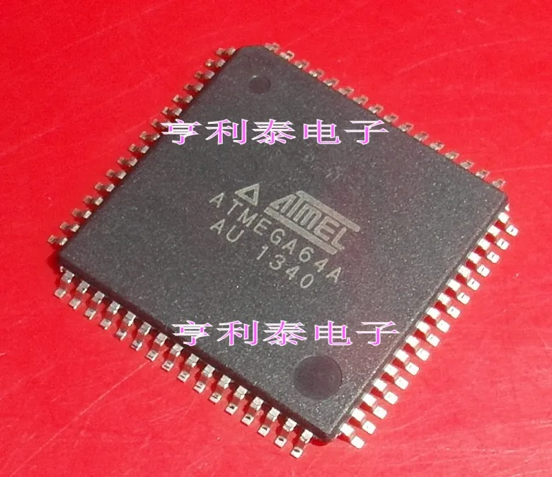 

5 шт./лот ATMEGA64A-AU ATMEGA64A 8 64K QFP64