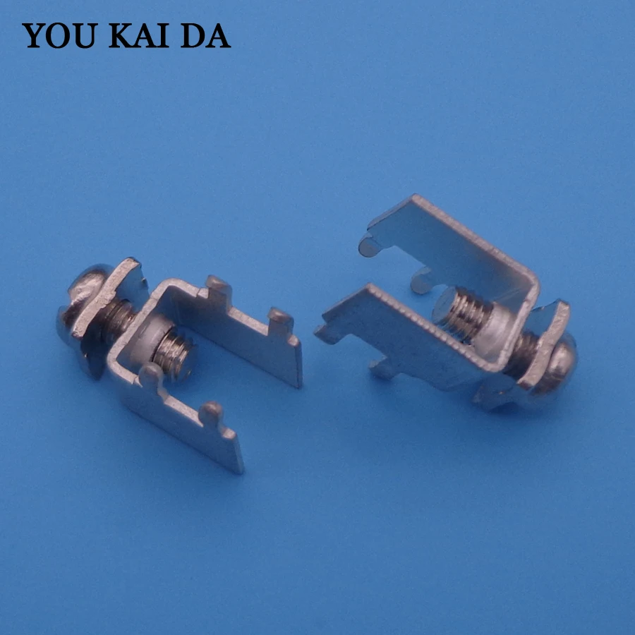 Боковая горизонтальная Клеммная колодка M4 PCB Паяные клеммы монтажная плата