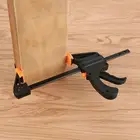 Распределитель рабочий зажим F зажим гаджет инструмент DIY ручной скоростной сжатие быстросъемный зажим с храповым механизмом 4 дюйма Деревообработка