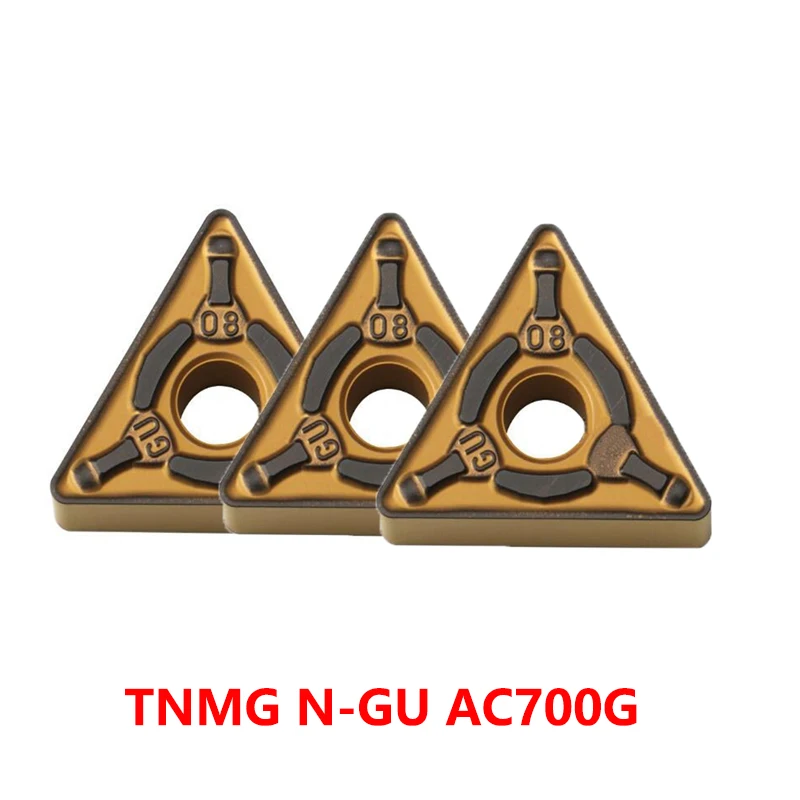 

TNMG160404 TNMG160408 TNMG160412 N-GU AC700G TNMG 160408 160404 Turning Lathe Cutter CNC Carbide Cutting Inserts 100% Original