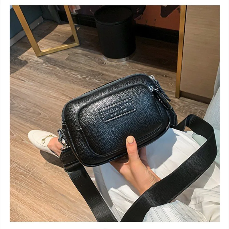 2019 Осенняя Новая модная женская сумка Высококачественная кожаная повседневная