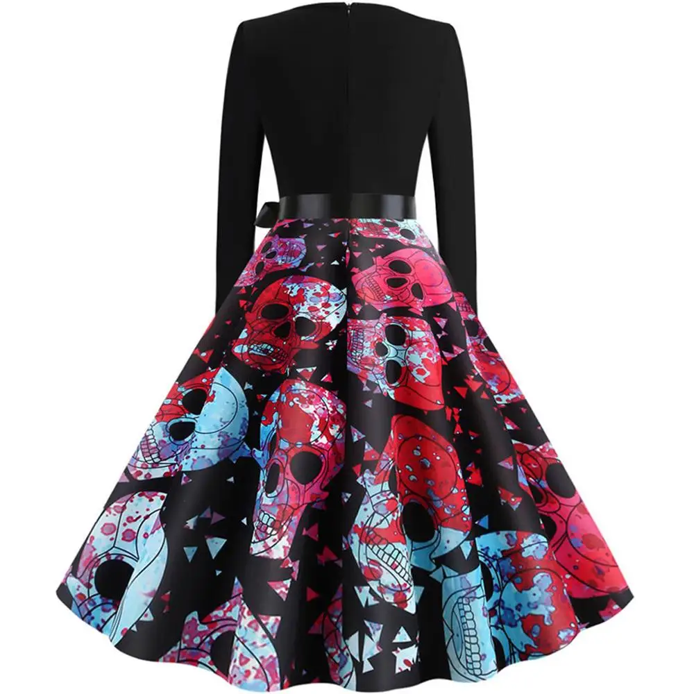 Для женщин платье для выпускного вечера в винтажном стиле с длинным рукавом