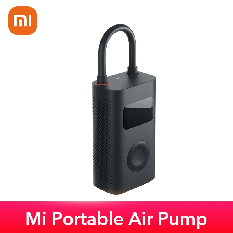 

Портативный воздушный насос Xiaomi Mi, электрический насос с цифровым компрессором, датчик давления в шинах для велосипедов, мотоциклов, автомо...