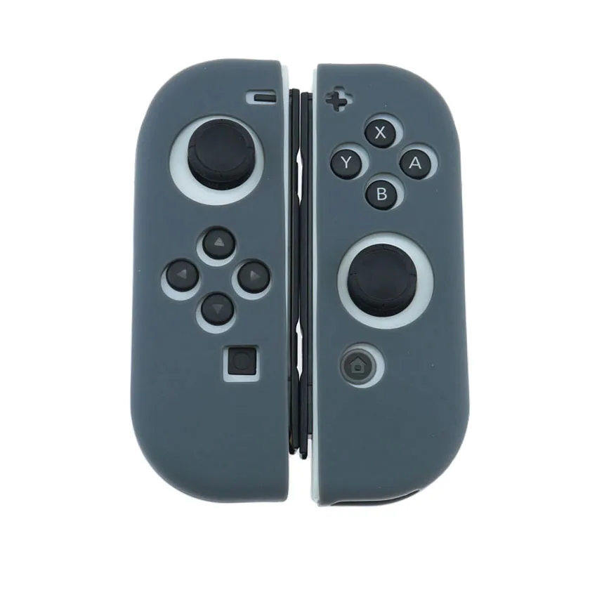 O-O Мягкий чехол YuXi для nyd Switch JOY CON силиконовый защитный чехол для NAND JOY-CON Противоскользящий защитный чехол - Цвет: O-O