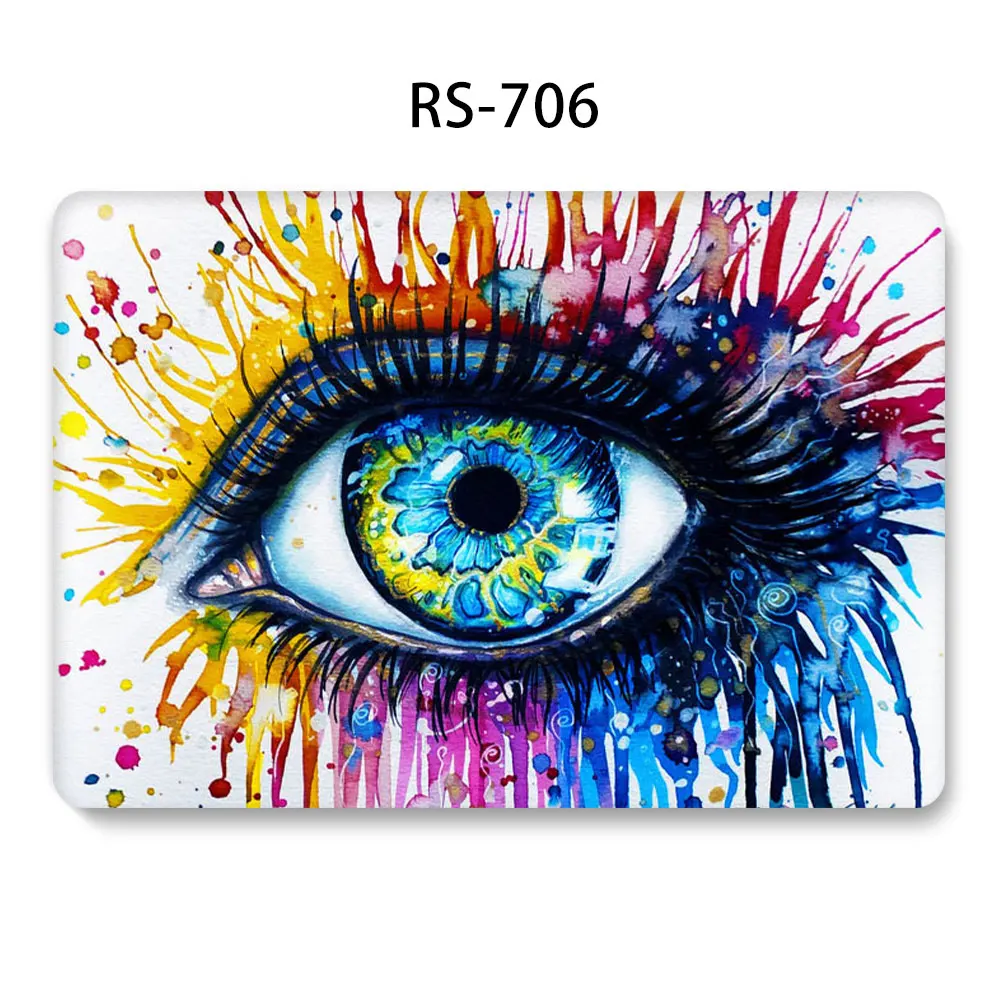 Чехол для macbook Air Pro Retina 13 15 touch bar A2159 A1706 чехол ноутбука Touch ID A1932 с накладкой на