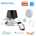 Умный беспроводной Wi-Fi водяной клапан Tuya, работает с детектором утечки воды, автоматическое отключение, газовый клапан, поддержка Alexa Google Home