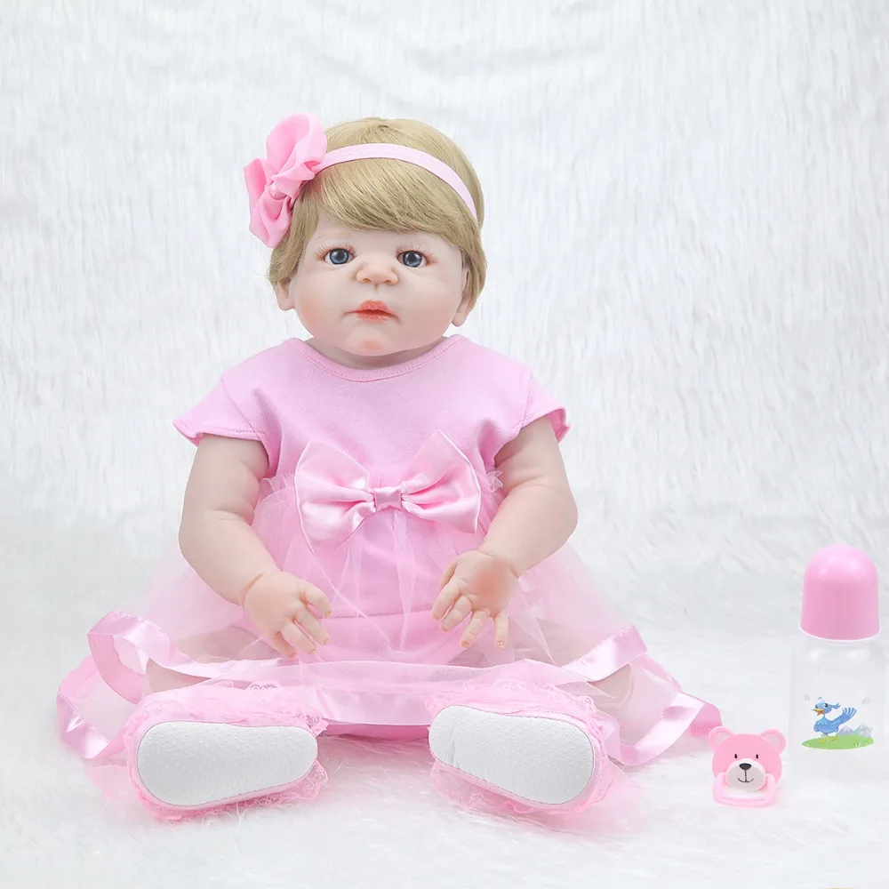 Кукла реборн силиконовая 55 см ручная работа Реалистичная | Игрушки и хобби