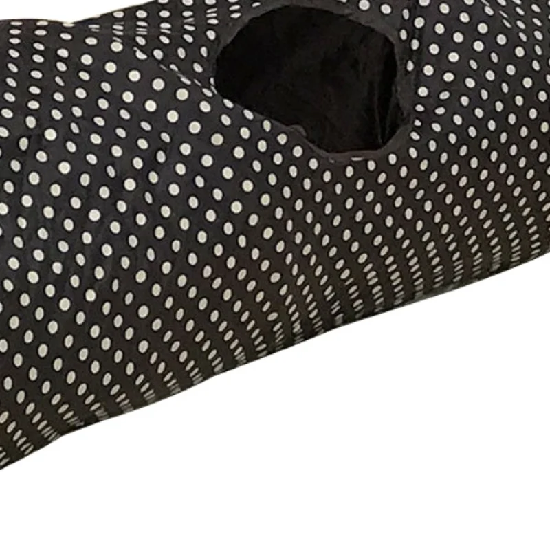 

Pet Cat Canvas Tunnel With Hanging Ball Indoor Outdoor Kitty Toys For Puzzle Interactive Exercising Hiding Training Pet Tool