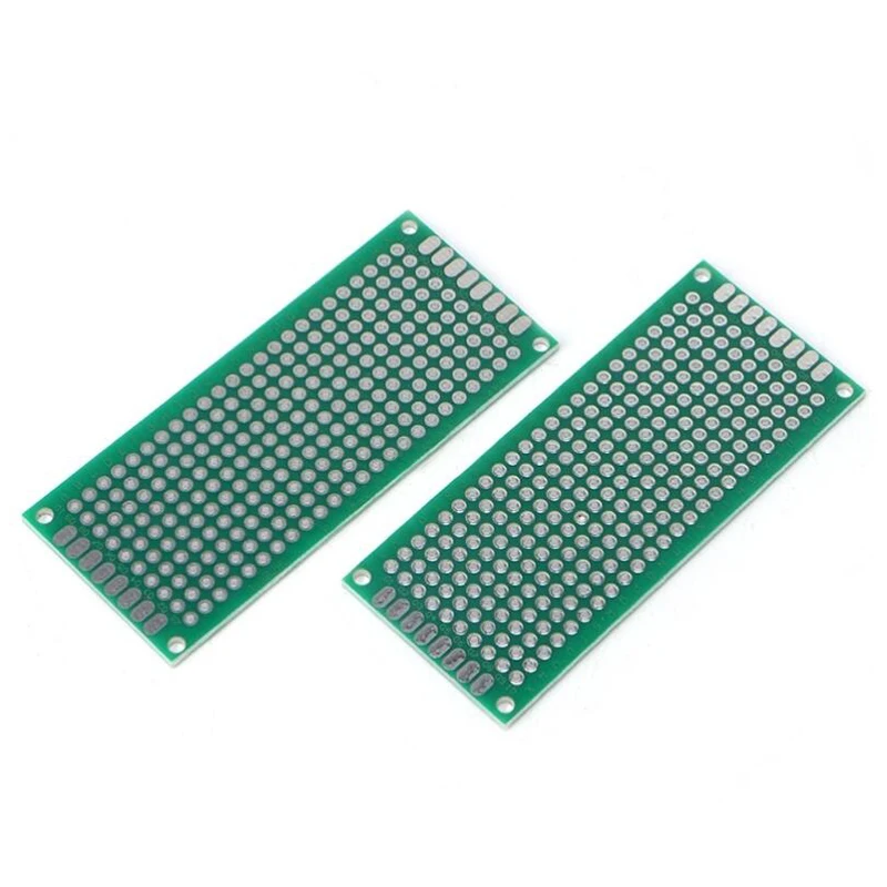 10pcs Electronic PCB Board 3x7cm Diy Universal Printed Circuit 3*7cm Double Side Prototyping For Arduino Copper Plate | Электронные