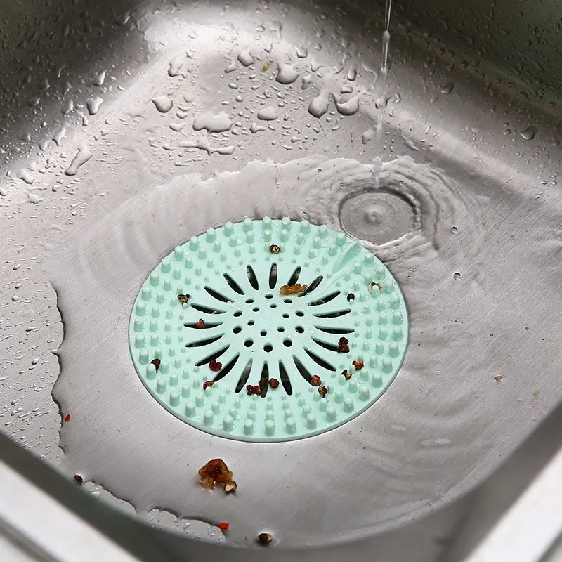 Дезодорирующая пробка для ванной и кухни ситечко слива раковины Захваты волос