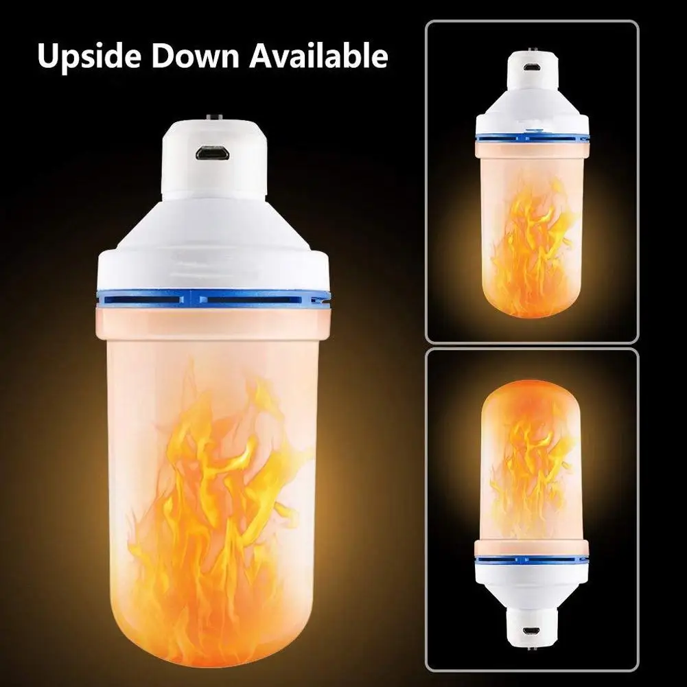 Перезаряжаемая по USB лампа с гравитационным датчиком лампочсветильник 99