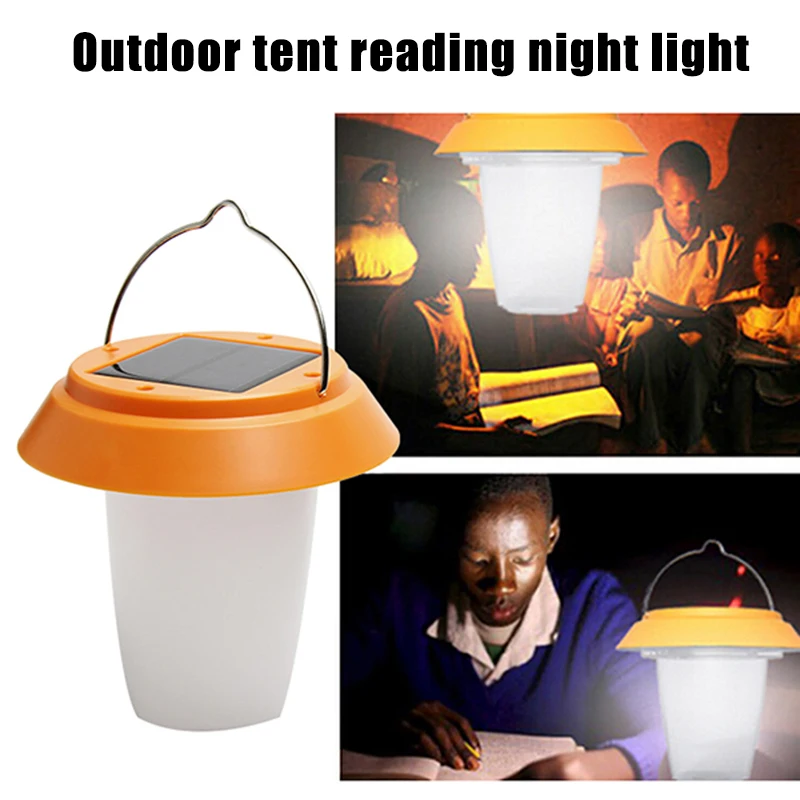

Portable Waterproof Solar Lights Outdoor LED Lamp for Yard Camping Hiking Reading ZJ55