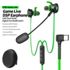 Новые игровые наушники PLEXTONE G30 Type-C, наушники-вкладыши с супер басами и съемным длинным микрофоном