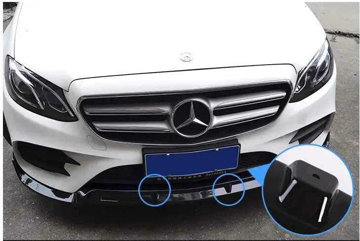 Задний спойлер для BENZ W213 ABS защитные бамперы заднего бампера W213|Спойлеры и крылья|