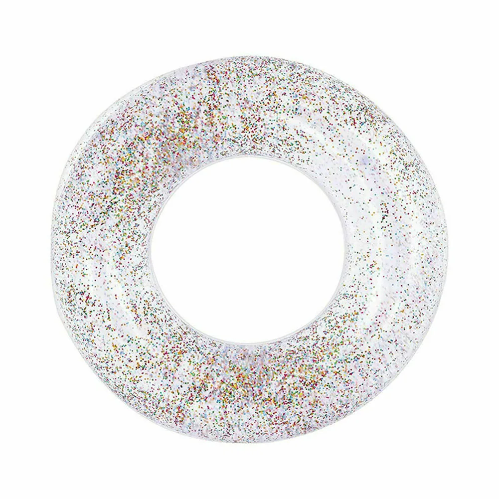 55 см прозрачный спасательный буй надувная плавательная трубка Блестящий Круглый