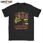 Мужские чернобыльской футболка 1986 100% одежда из хлопка, новинка, короткий рукав, Круглый ворот, футболка оригинальные футболки