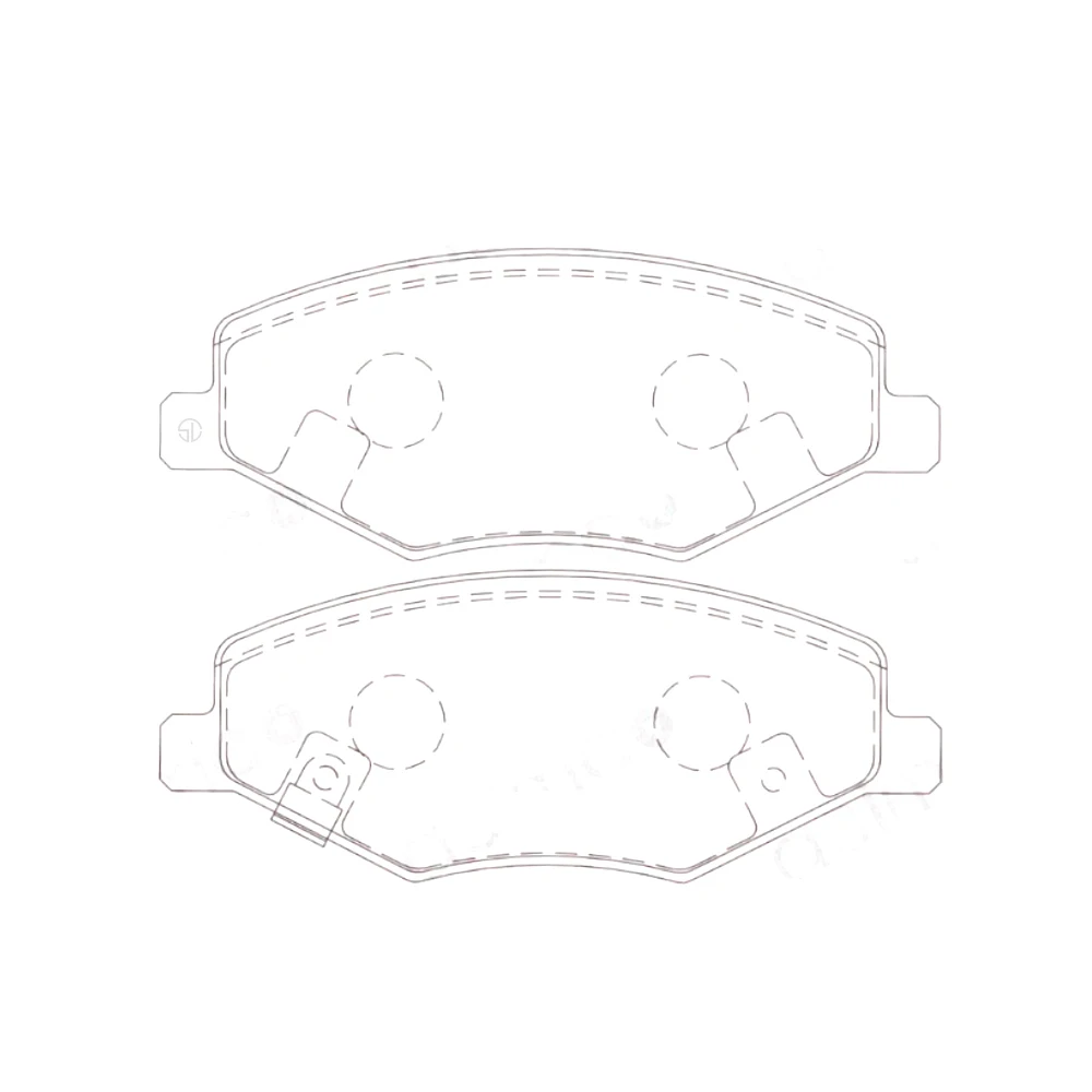

Ceramics Brake pads for CHERY New Qiyun car Parts Replacement SP2092
