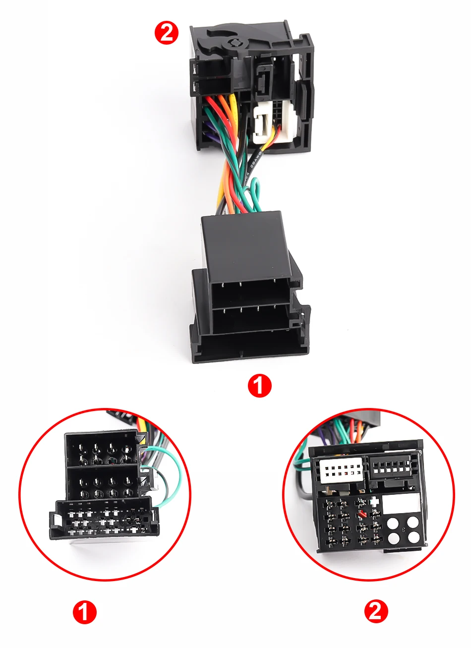 Автомобильный радиоприемник ISO адаптер кабель переключателя RCD330 RCD510 RCD310 RNS510