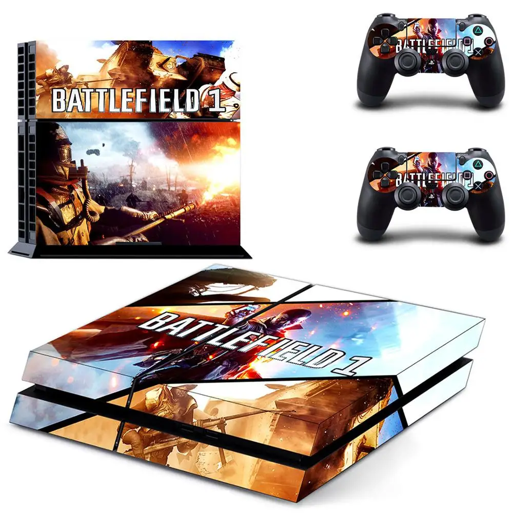 Наклейка s Battlefield 1 наклейка для PS4 PS 4 Play station Pegatinas консоли playstation и 2