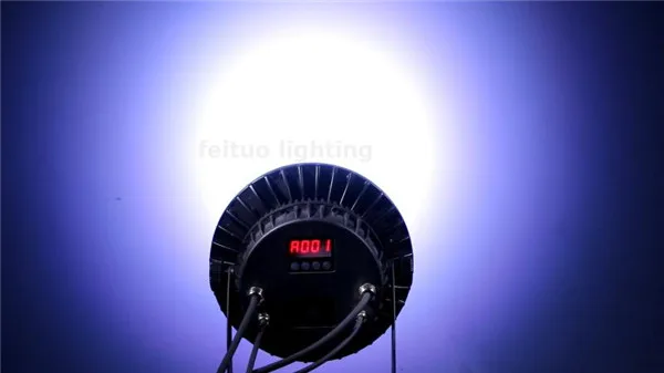 H 8/Лот + F светильник новый наружный IP68 Led Par 32*10 Вт RGBW 4 в 1 четырехцветный parcan dmx 9CH