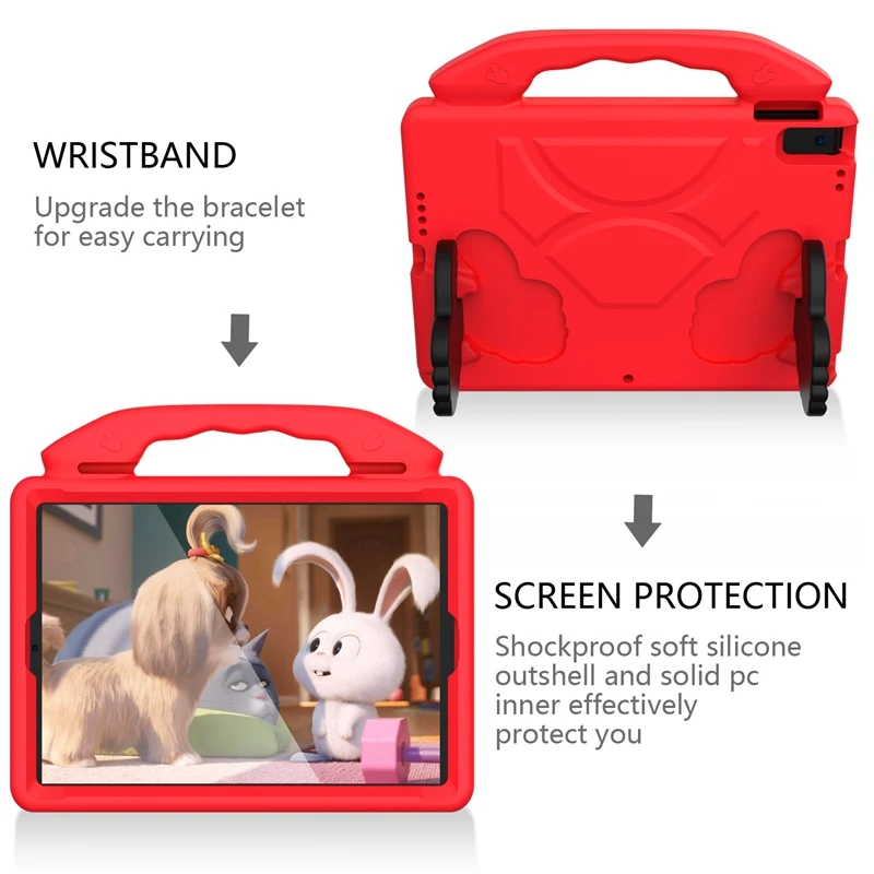 

Kids Silicone EVA Bracket Shockproof Case Ipad Air Pro 11 10.5 2020 Apple Ipad 2 3 4 Pro 9.7 10.2 Inch 7th 8th Cover Funda shell