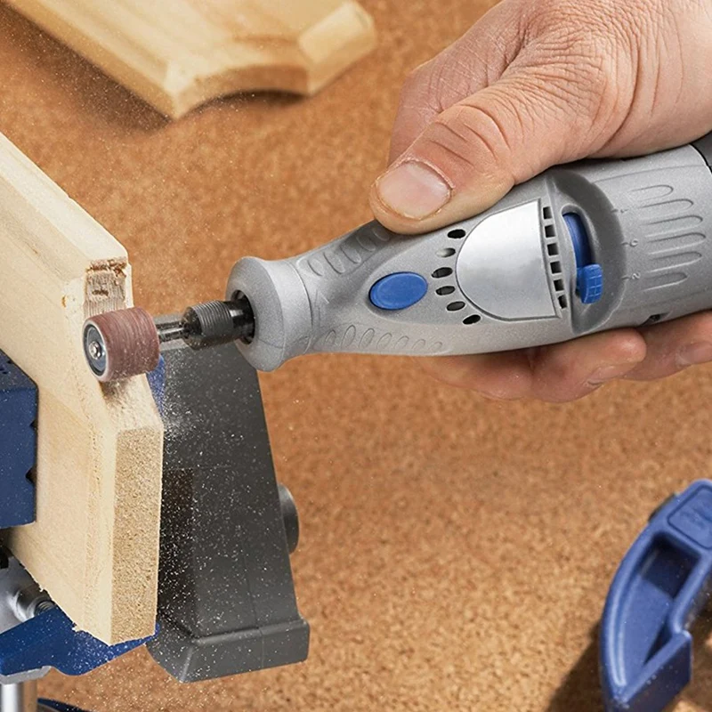 

126Pcs 1/4inch 3/8inch 1/2inch Sanding Bands for Grinding Abrasive Nail Power Tool Accessories 80 Grit Sanding Drum Kit